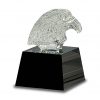 Crystal Eagle Head CRY322 Award, Blank with no engraving