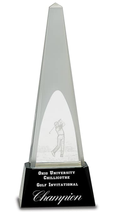 CRY054 Golf Trophy