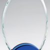 CRY466 Crystal Oval Award