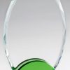 CRY476 Crystal Oval Award