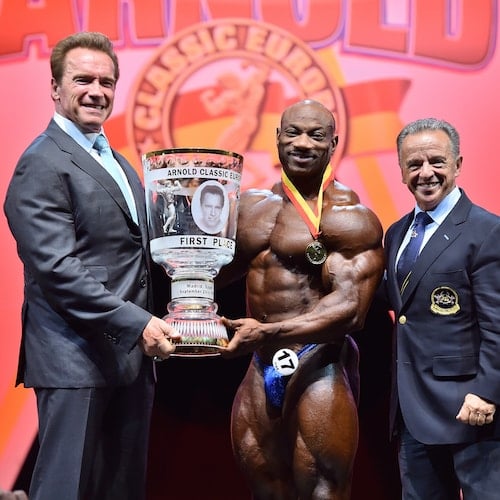 Bodybuilding Trophies at the Arnold Sports Festival