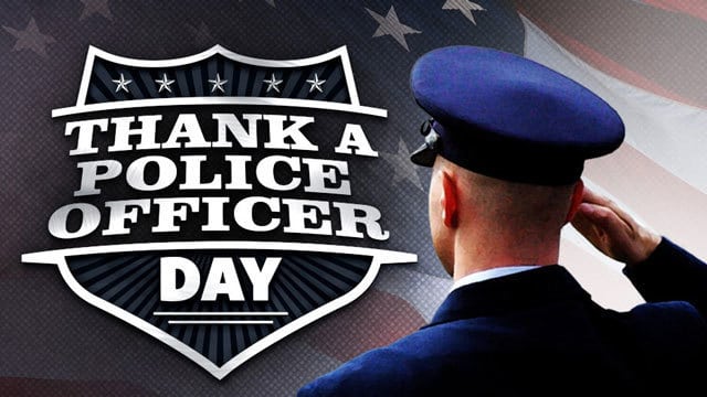 Thank a police officer day