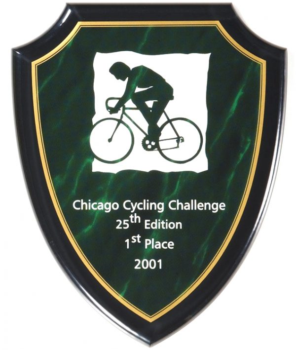 Green Shield Plaque CP750-G