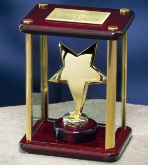 2988G Gold Star Trophy