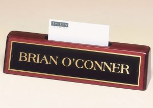 541 Desk Name Plate