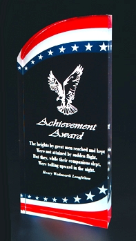 Stars and Stripes Acrylic Stand Alone