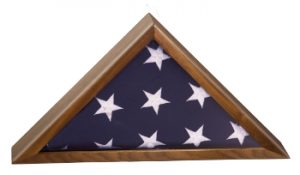 Flag Display Case Made From Walnut Wood-0