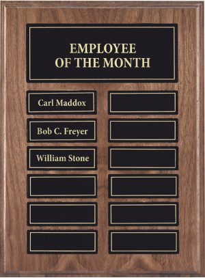 APT200B-BK, APT200C-BK & APT200D-BK Perpetual Plaques