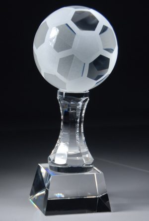 Crystal Soccer Ball Award CRY152