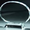 CRY51 Oval Crystal Award