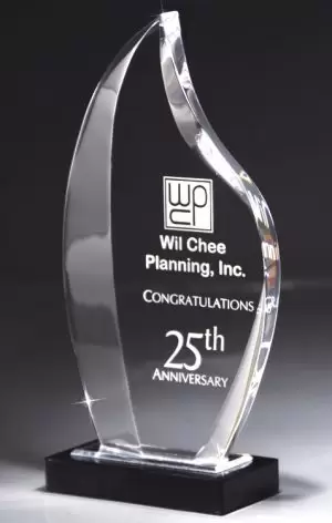 DT236 Flame Acrylic Award