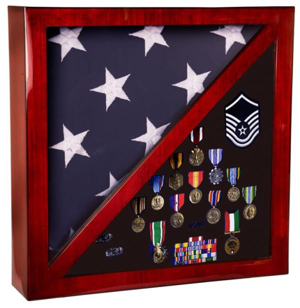 Memorial Flag Display Case