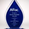 A6857 A6858 A6859 Blue Flame Acrylic Award