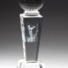 Crystal Golf Trophy CRY213