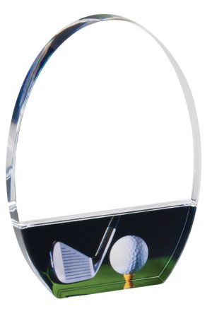 Acrylic Golf Award Trophy DT322B
