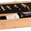 Bamboo Wine Box with Tools