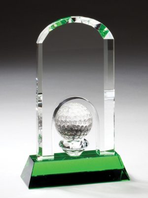 Crystal Golf Award CRY357 CRY358 CRY359