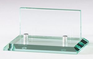 GL77 Glass Business Card Holder