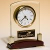 Beveled Glass Desk Clock BC872