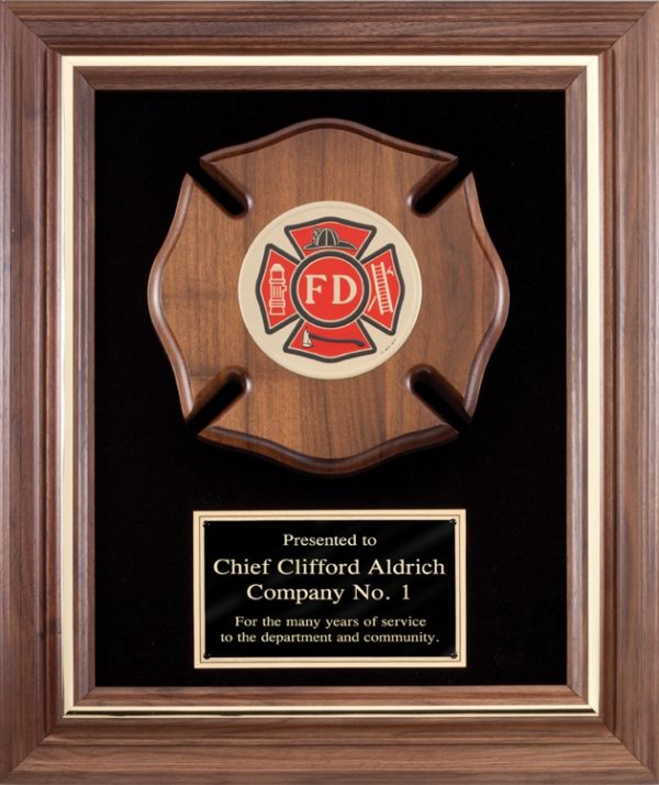 Firefighter Symbol Plaque AT1