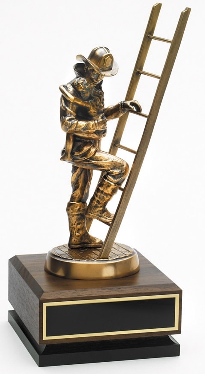 Bronze Firefighter Statue AT13