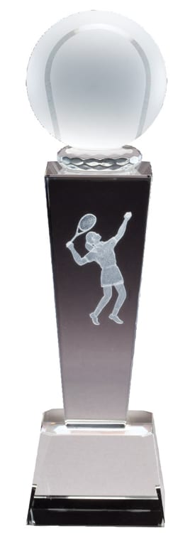 Tennis Trophy FREE LASER Engraving 