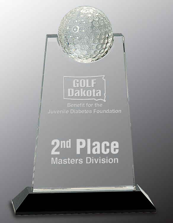 CRY307 Golf Ball Apex Award