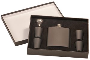 Black Flask Set FSK652SET