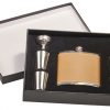 Leather Flask Set FSK655SET