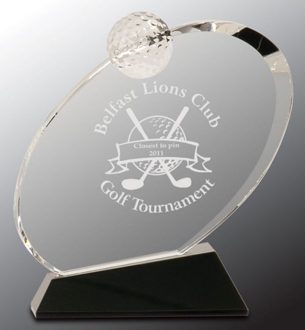 CRY013S Golf Trophy