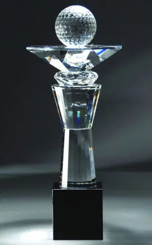 CRY123 Stratosphere Tower Golf Trophy