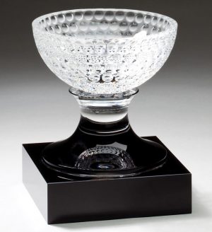 CRY339 Crystal Golf Bowl Trophy