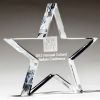 Crystal Star Paperweight K9251