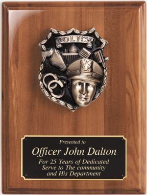 Police Plaque WP226