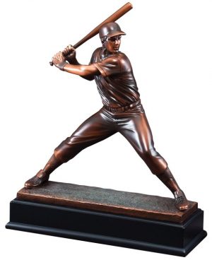 Baseball Batter Statue Trophy RFB041