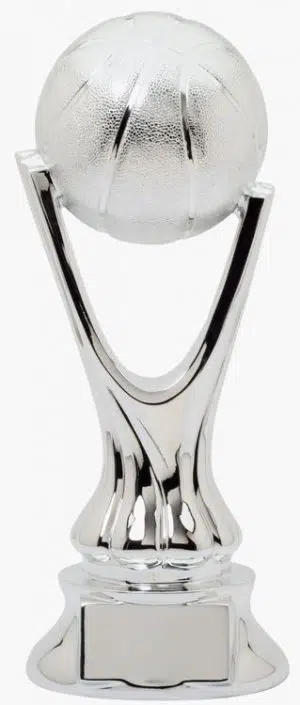 Silver Basketball Trophy RG5002