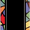 ART2912 Stained Glass Acrylic Plaque