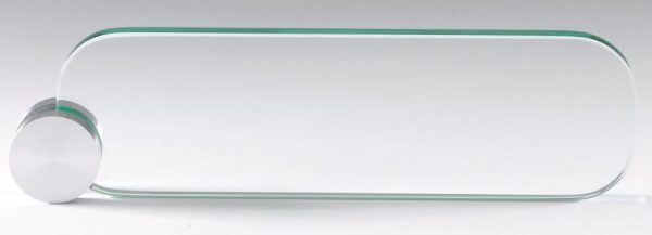 Glass Name Plate GL53