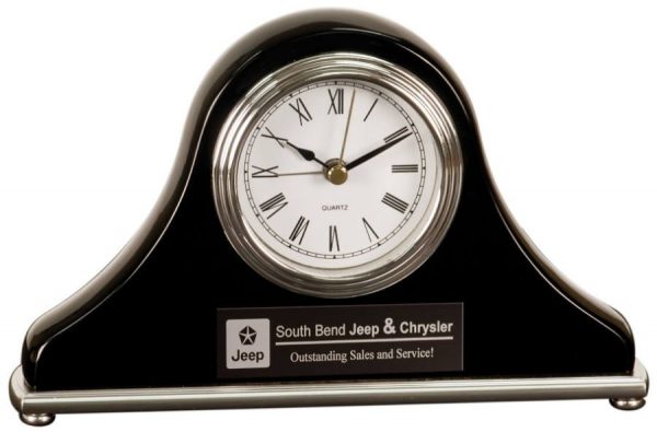 Black Mantel Clock T304