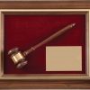 P248 Gavel Plaque Blank