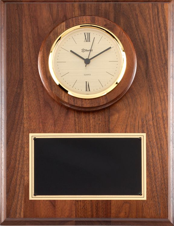 P940 Walnut Wall Clock
