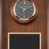 P944 Walnut Wall Clock