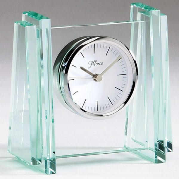 Q403 Glass Desk Clock