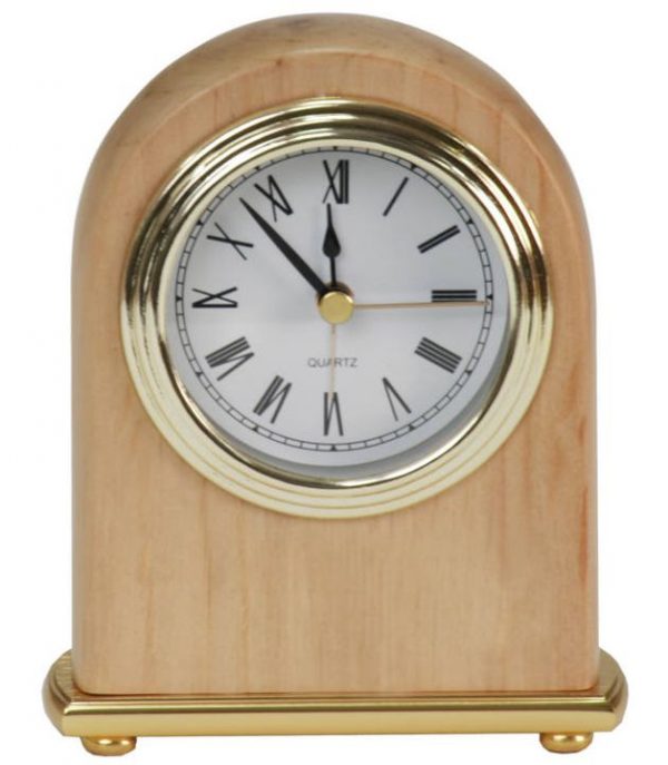 Red Alder Desk Clock RA001