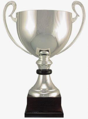 SILVER HAIRDRESSING TROPHY COPENHAGEN CUP FREE ENGRAVING 554A 