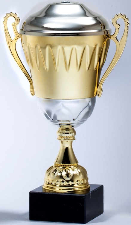 AMC69-ABCD Gold Trophy Cup - Free Engraving