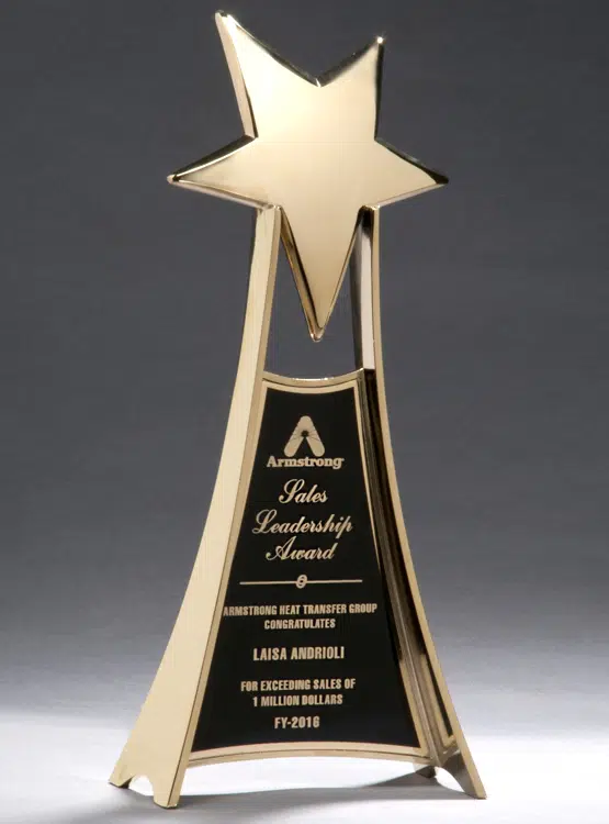 1502 Gold Star Trophy
