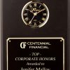 Black Matte Clock CB1105