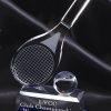 CRY140 Crystal Tennis Trophy