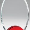 CRY569 Crystal Oval Award